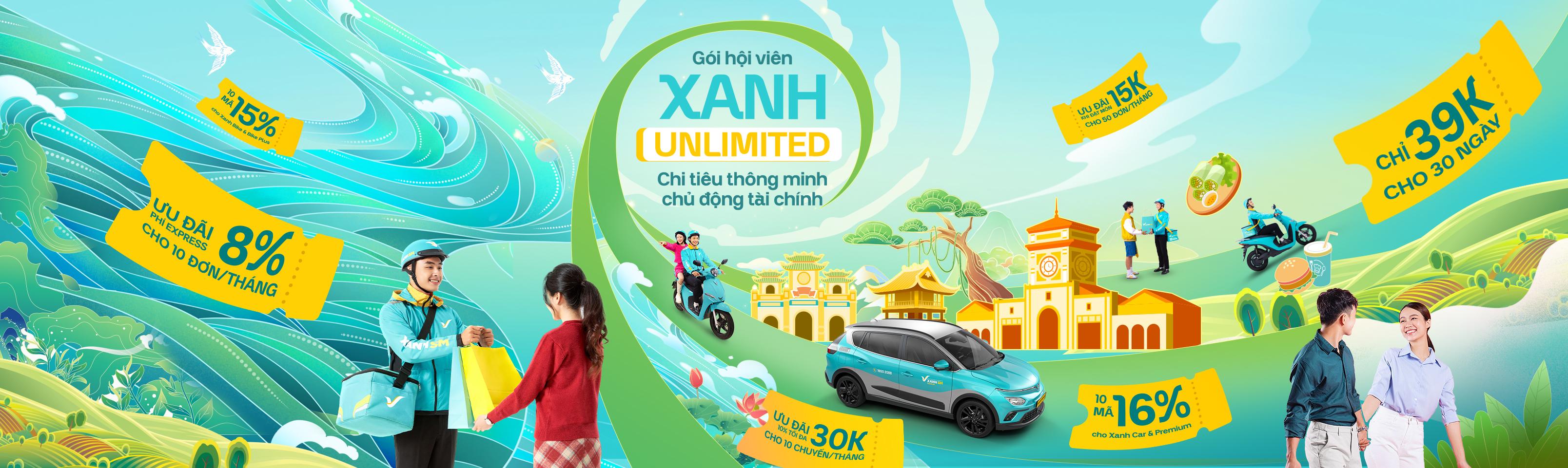 banner xanh unlimited price
