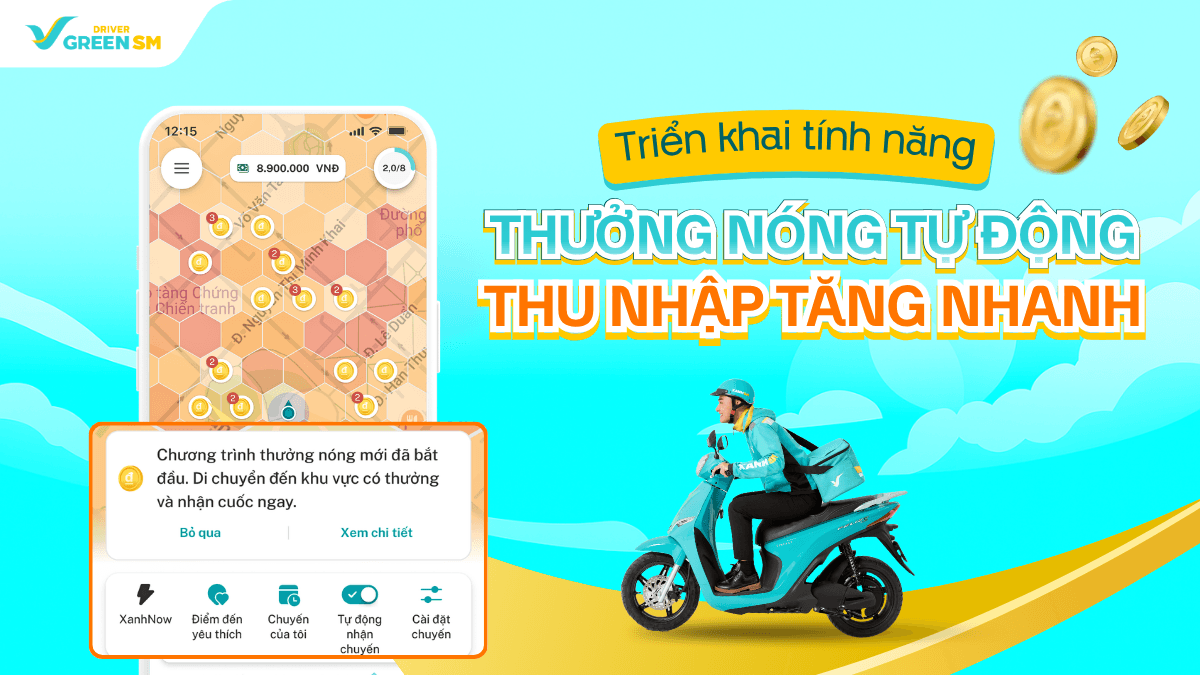 [Cập Nhật Tính Năng] Thưởng Nóng Tự Động - Nhận Thông Tin Nhanh, Tăng Thu Nhập Dễ Dàng 