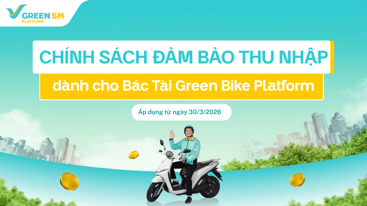 Gia Nhập Green Bike Platform - Nhận Chính Sách Đảm Bảo Thu Nhập - An Tâm Vận Doanh Với Thu Nhập Hấp Dẫn