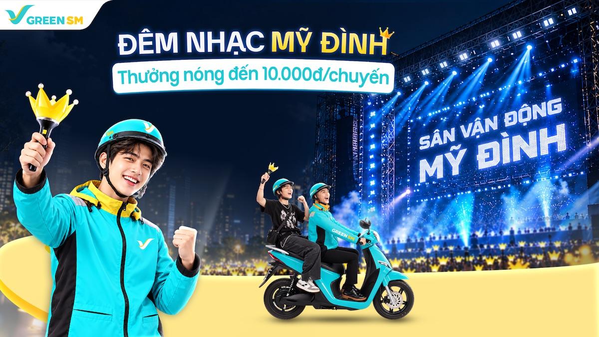 [Hà Nội] Đêm nhạc Mỹ Đình - Thưởng nóng cho Bác Tài đến 10.000đ/chuyến