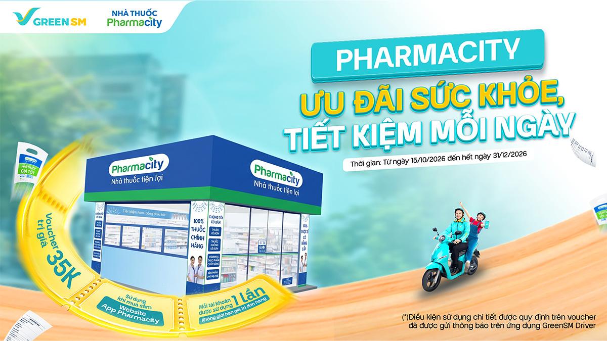Xanh Hot Deal | Pharmacity - Ưu đãi sức khỏe, tiết kiệm mỗi ngày