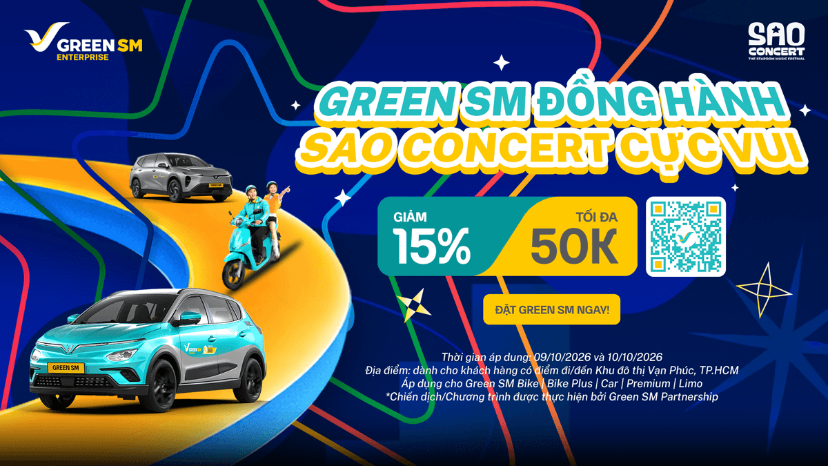Chạm nhịp đam mê, khuấy động đêm nhạc cùng Green SM